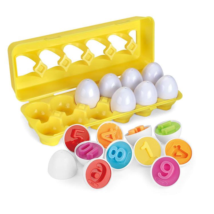 Caixa de Ovos Mágicos Montessori | Brinquedo Sensorial Educacional - Minha Utilidade